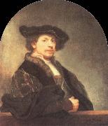 REMBRANDT Harmenszoon van Rijn Self-Portrait at the Age of Thrity-Four china oil painting artist